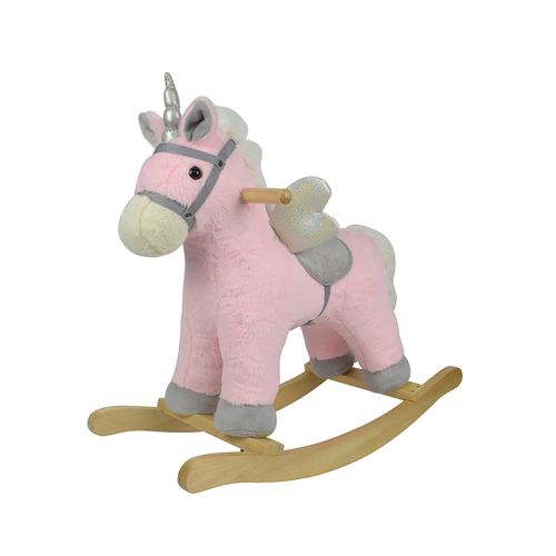 Chipolino igračka na luljanje sa kotačima Horse - pink slika 1