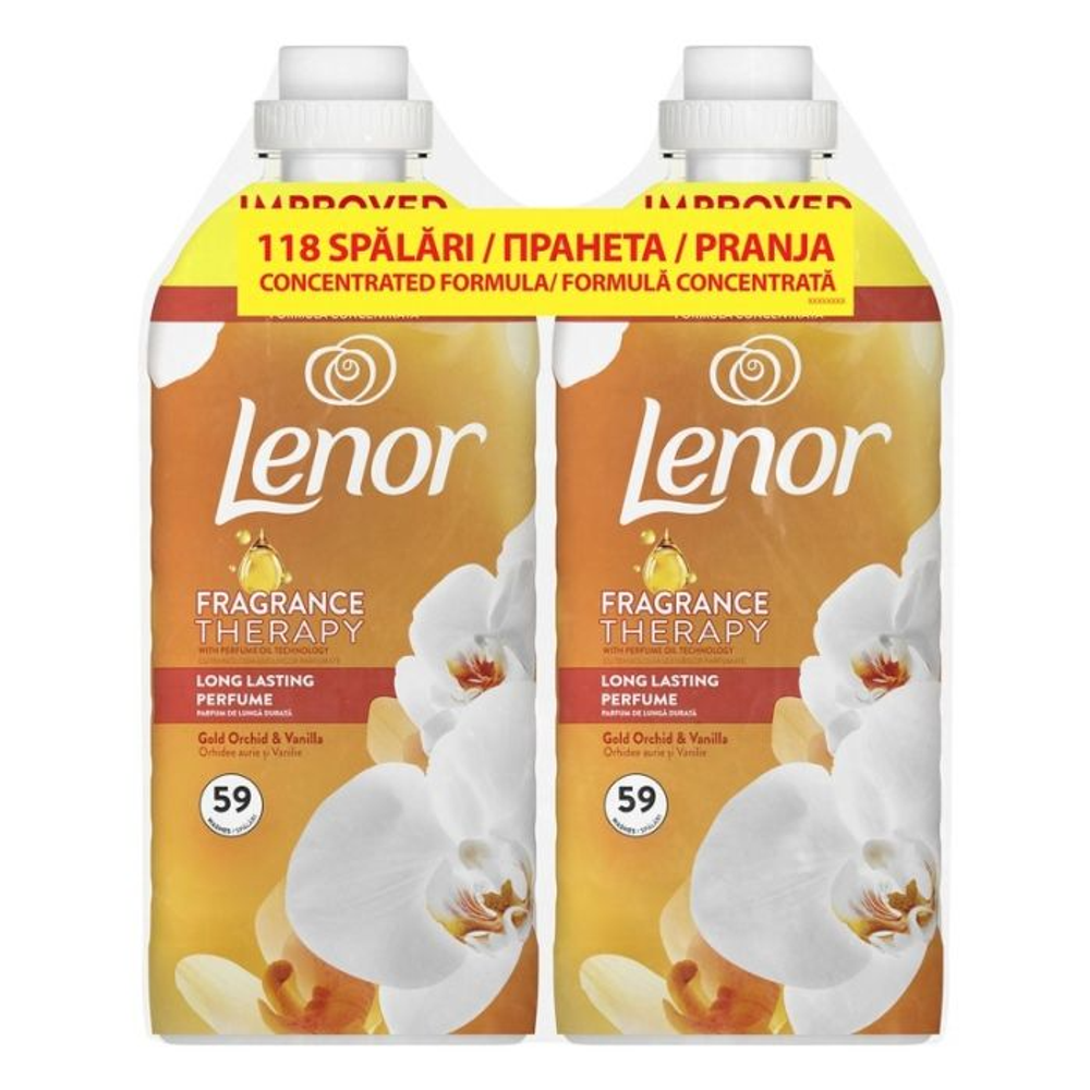 Lenor Omekšivač za veš Orchid & Vanilla 2x59 pranja slika 1