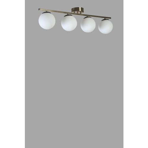 Yeni Can 4 Lü Mat Krom Beyaz Camlı Avize Matte Chrome
White Chandelier slika 4