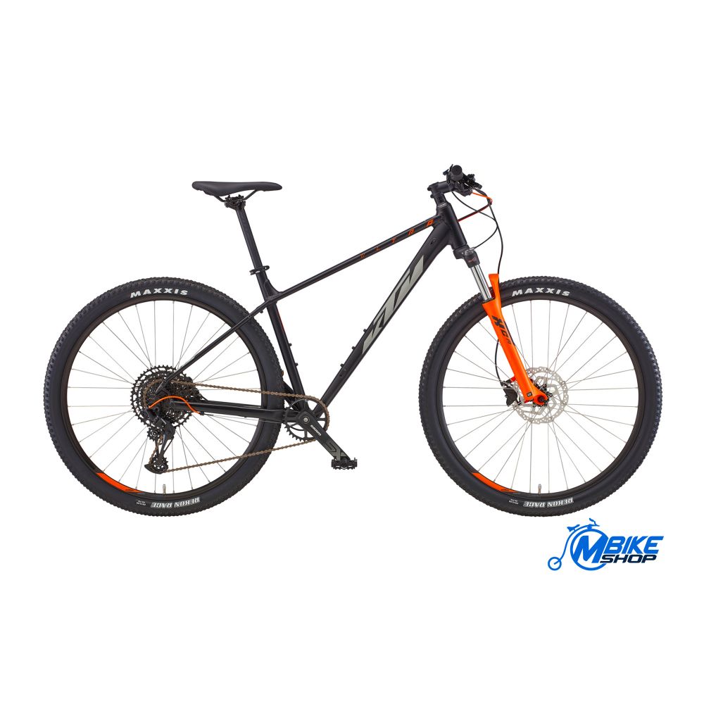 KTM Bicikl Ultra Fun 29 1x12 Black/Matt Grey/Orange slika 1