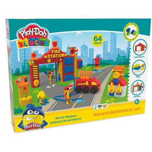 Play-Doh Fire Station Block set slika 1