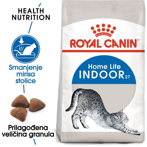 ROYAL CANIN FHN Indoor 27, potpuna i uravnotežena hrana za odrasle kućne mačke (1-7 godina), 2 kg slika 6