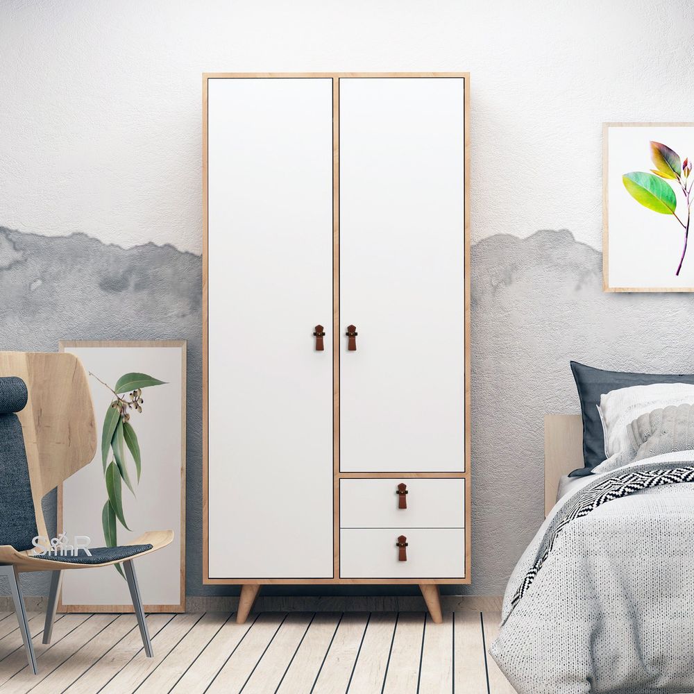 Ormar Musso Oak White slika 2