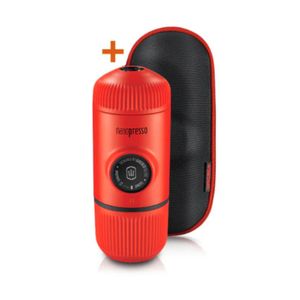 WACACO NANOPRESSO LAVA RED + FUTROLA