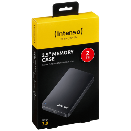 (Intenso) Eksterni Hard Disk 2.5", kapacitet 2TB, USB 3.0, Crna b - HDD3.0-2TB/Memory Case slika 1