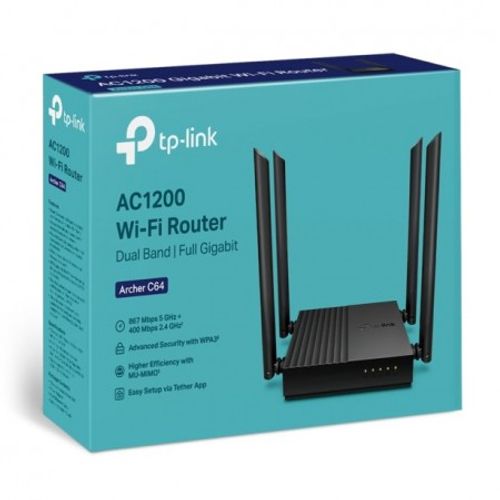 TP-Link Archer C64 AC1200 Wireless MU-MIMO WiFi Router slika 5