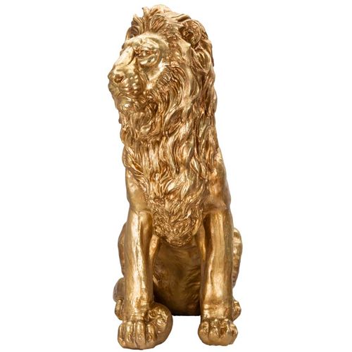 Mauro Ferretti Dekoracija GOLD LION cm 67X36,5X80 slika 3