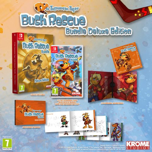 Ty The Tasmanian Tiger HD: Bush Rescue Bundle - Deluxe Edition (Nintendo Switch) slika 17