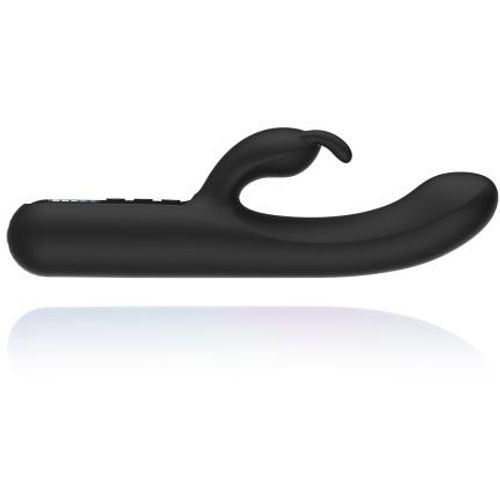 Digitalni rabbit vibrator BLACQ, crni slika 4