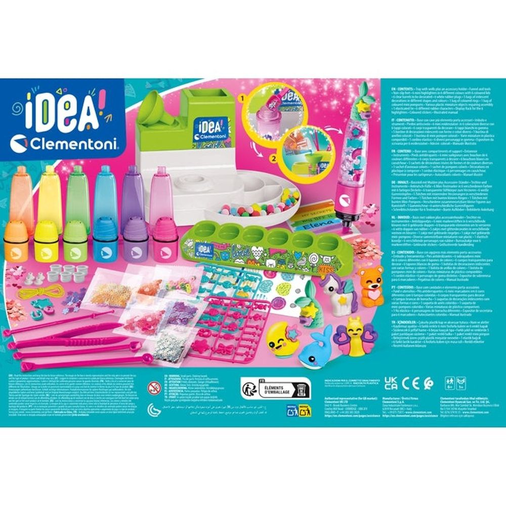 Clementoni CL18860 Idea Kreativni set The Highlighter Studio slika 5