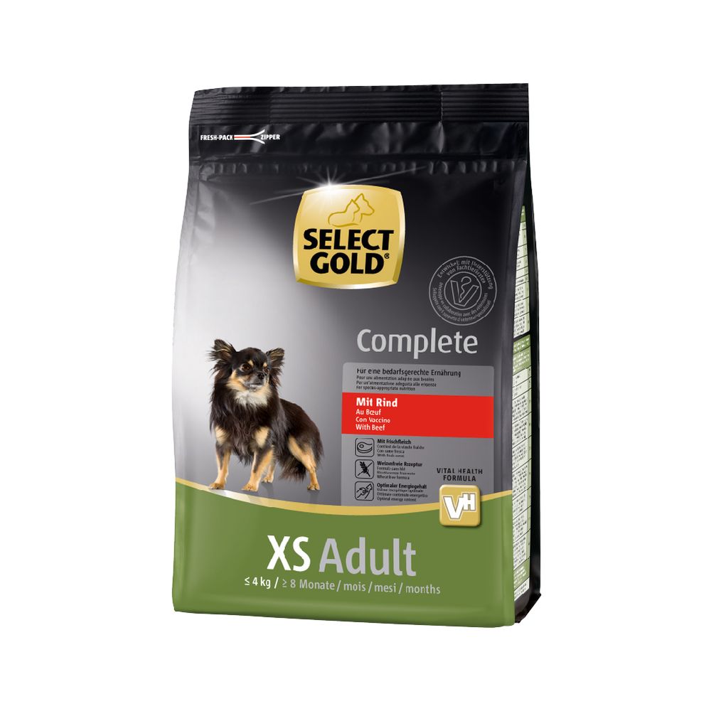 Select Gold Complete Adult XS govedina 1 kg slika 1