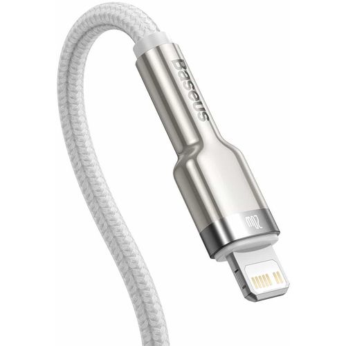 USB-C kabel za Lightning Baseus Cafule PD 20W 2m (bijeli) slika 4
