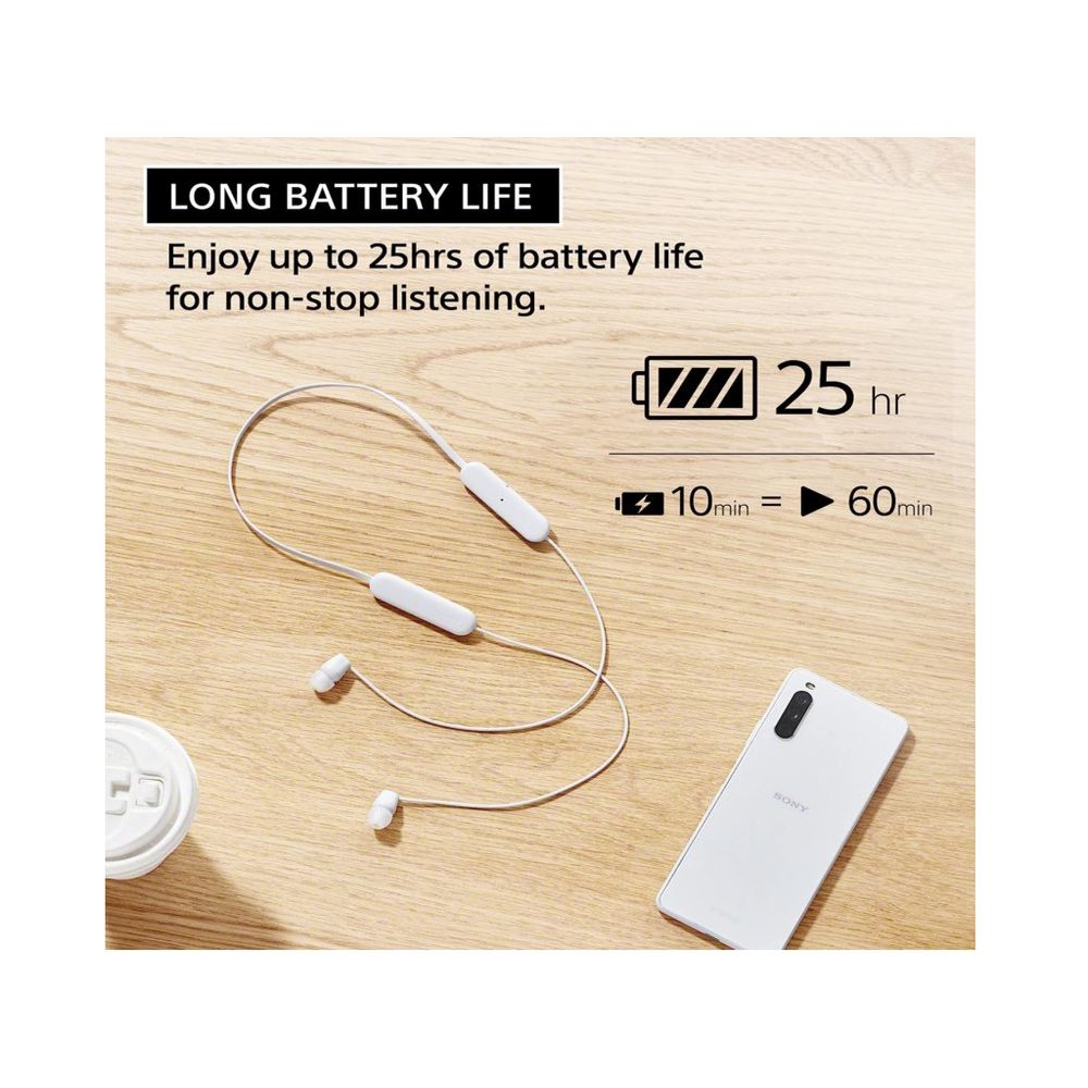 Sony slusalice WIC100, crnein-Ear; Bluetooth; sa mikrofon slika 8