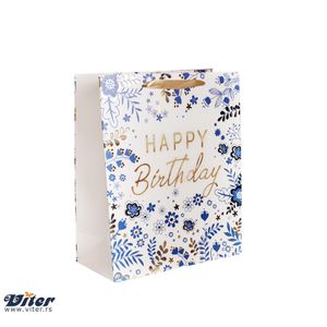 Viter Kesa birthday in blue flowers m