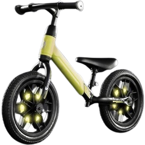 QPlay® Balans bicikl Spark LED, Green slika 2