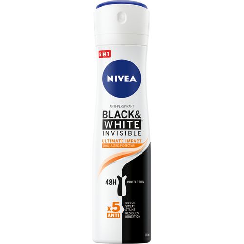 NIVEA DEO Black&White Ultimate Impact dezodorans u spreju za žene 150ml slika 1