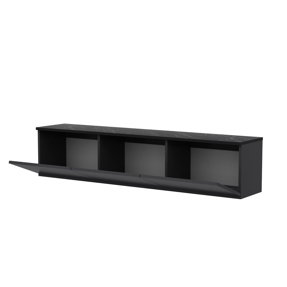 TV stalak "Neon", osvijetljeni, boja tamno siva / antracit slika 15