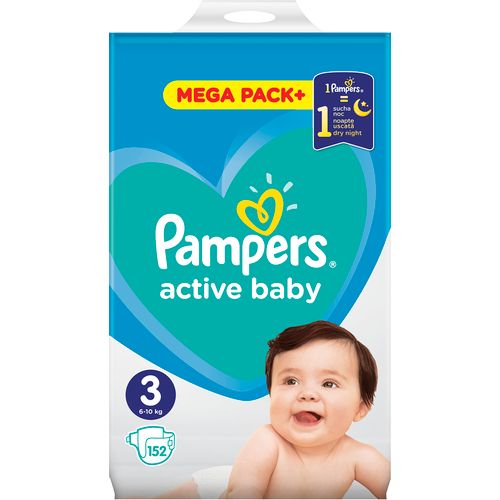 Pampers Active Baby Mega pack+ slika 1