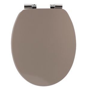 TENDANCE WC DASKA MDF SA KROM OKOVIMA SOFT CLOSE, SIVO SMEĐA