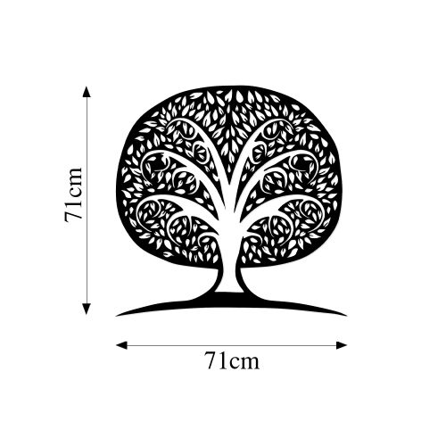 Wallity Metalna zidna dekoracija, Monumental Tree 7 slika 5