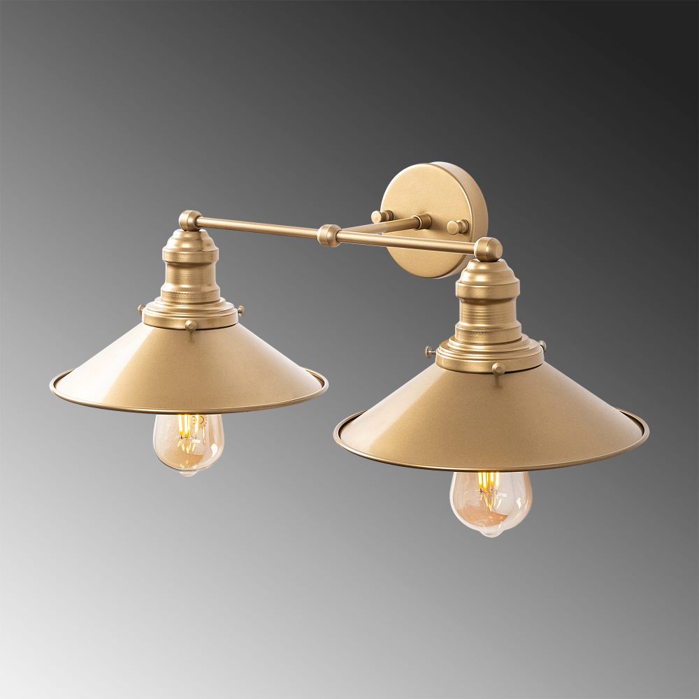 Zidna lampa Conical - 12191 Gold slika 5