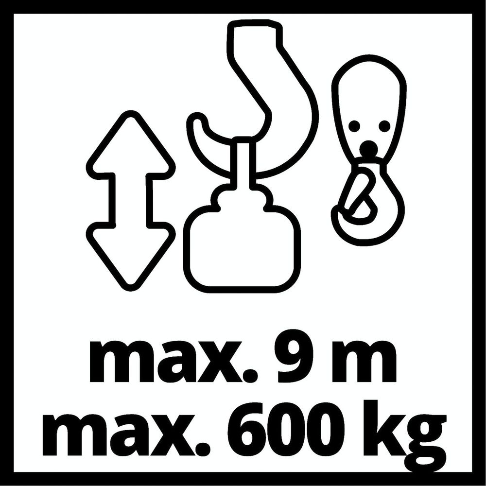 Einhell Dizalica sa sajlom TC-EH 600 slika 10