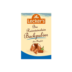 Lecker's Prašak za pecivo bez fosfata - Organski 4x21g 