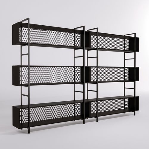 İclal Duvar Tipi Dekoratif Takım L1160 Black Multi Purpose Shelf slika 5