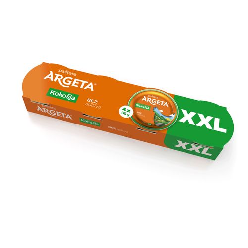 Argeta Kokošja 4komX95g xxl slika 1