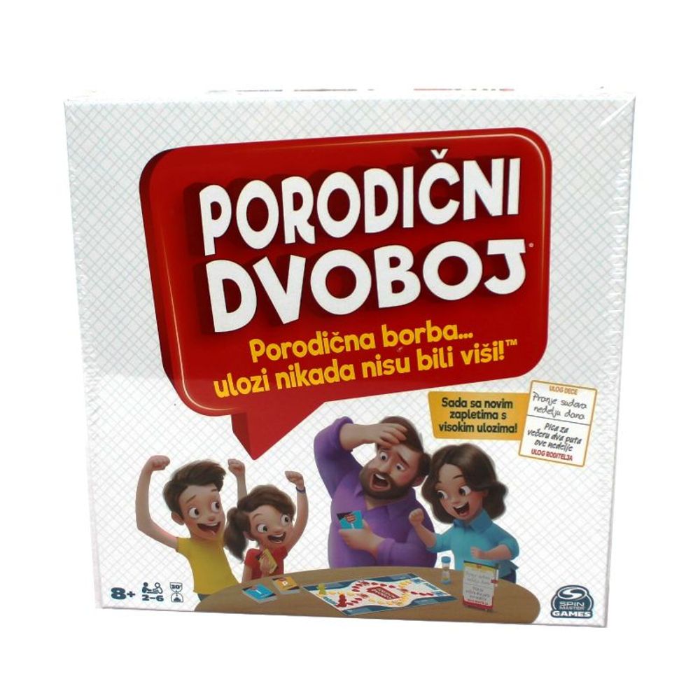 Spin Master Društvena igra Porodični dvoboj slika 1