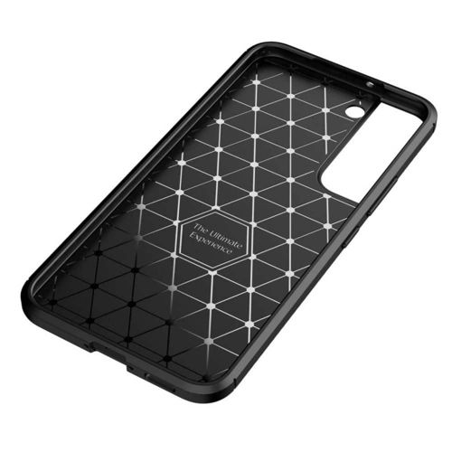 Techsuit – CarbonFiber maska za Samsung Galaxy S21 5G – crna slika 5