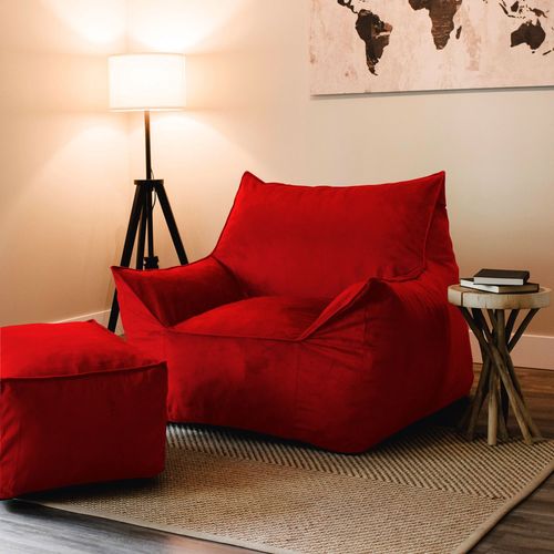 Cinema - Red Red Pouffe slika 1