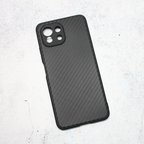 Torbica Carbon fiber za Xiaomi Mi 11 Lite crna slika 1