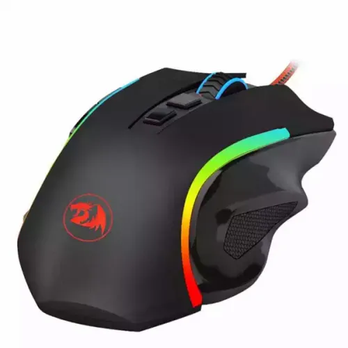 Redragon Griffin M607 RGB 7200dpi gaming miš, crni slika 3