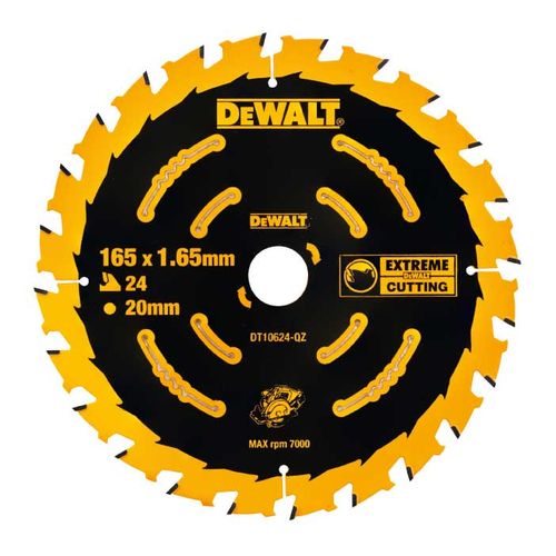 Dewalt DT10624 list kružne pile 165x20x24t  slika 1