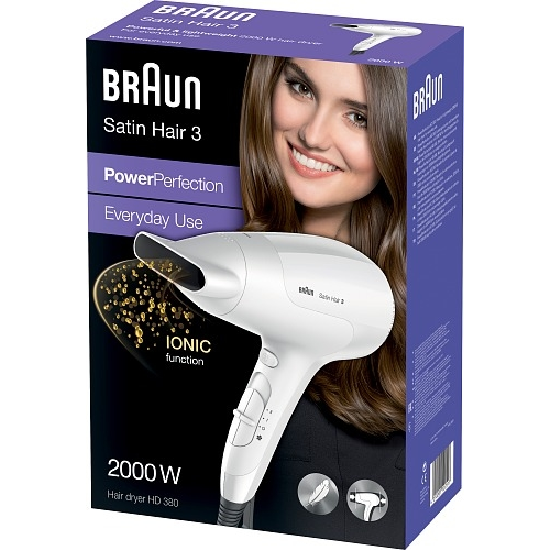Braun sušilo za kosu HD380 Satin Hair 3  slika 2