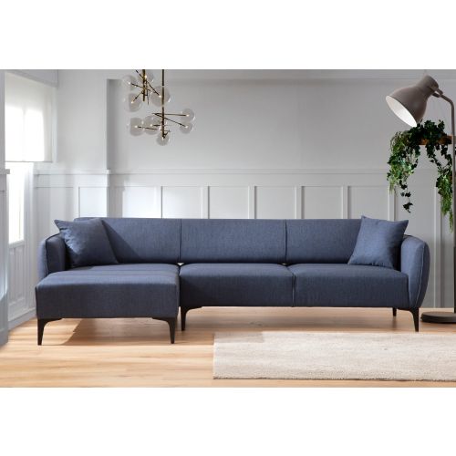 Atelier Del Sofa Belissimo Left - Plavi kutni kauč slika 2