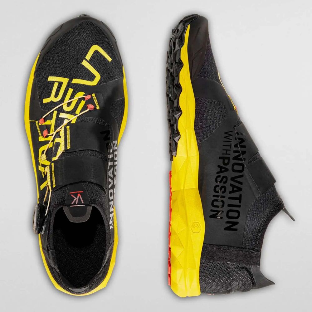 La Sportiva Muške patike Trail VK Boa Black/Yellow slika 3