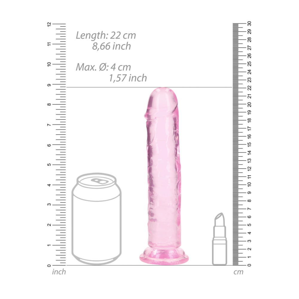 RealRock by Shots ravni realistični dildo s vakuumom - 8'' / 20 slika 7