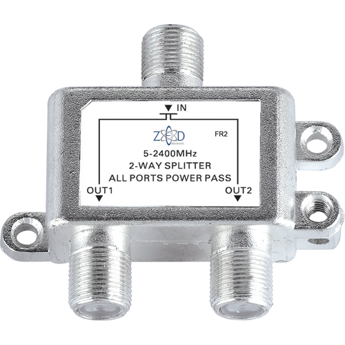 ZED electronic Antenski razdjelnik 1 ulaz - 2 izlaza, 5-2400MHz - FR2 slika 2