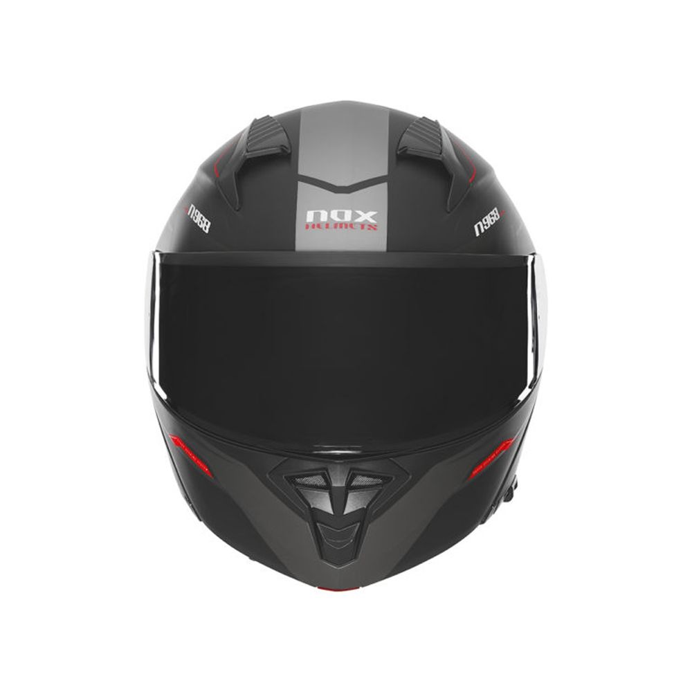 Modularna - flip up kaciga za motor NOX N968 Ultra - CC vel.XL slika 3