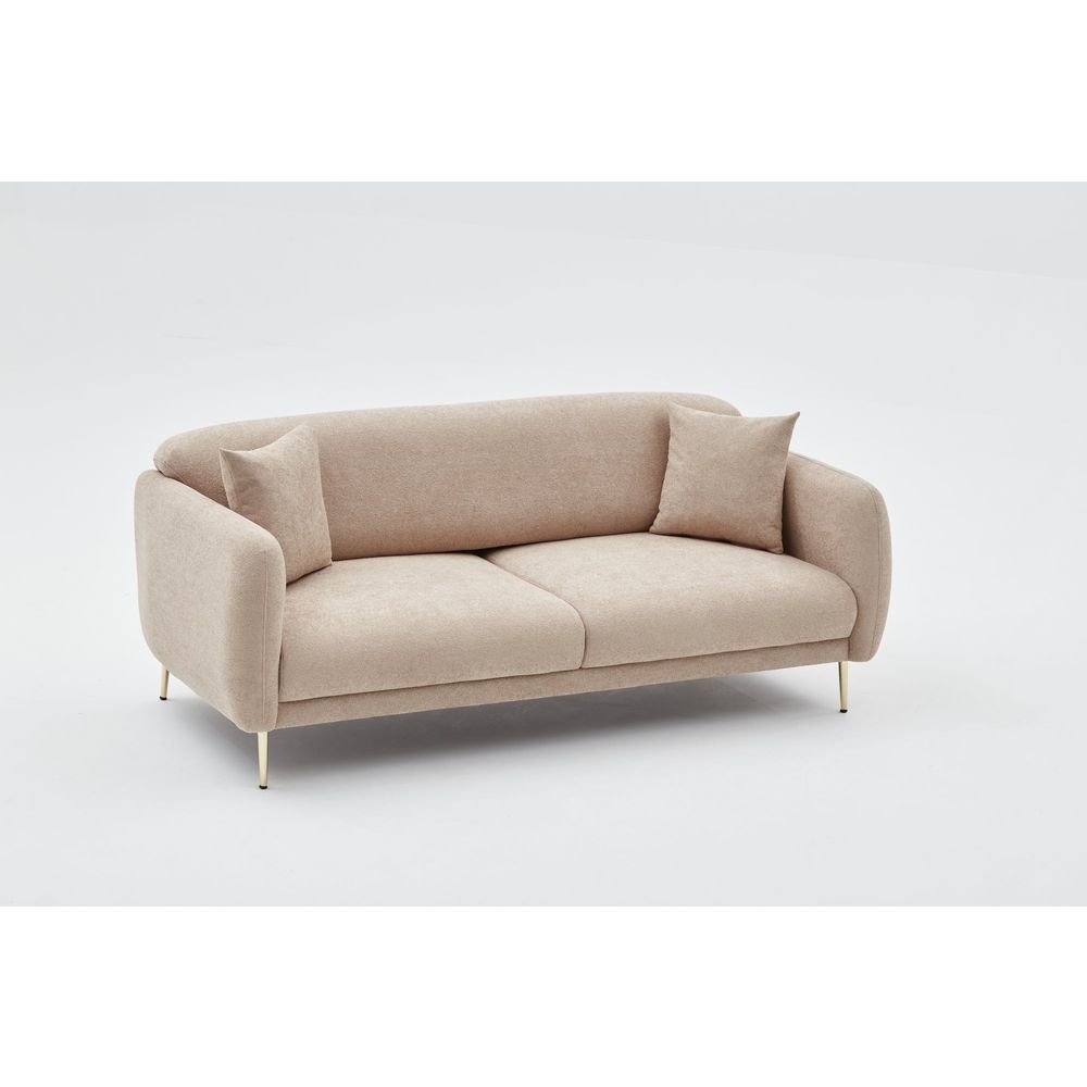 Simena - Bež Sofa na Razvlačenje za 3 Osobe slika 10