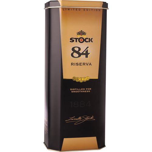 Stock 84 brandy  38% vol.  0,7 L  limenka  slika 1