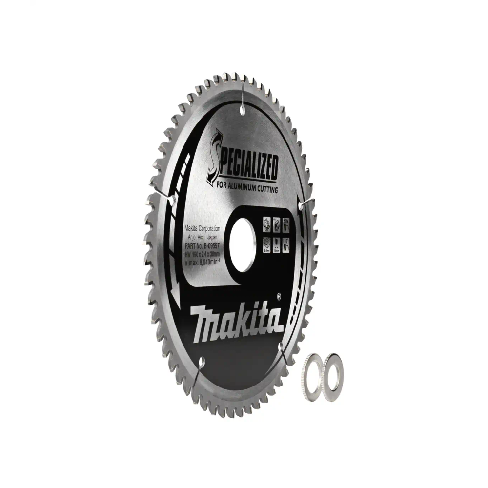 Makita - List / ploča za pilu Specialized 190x30 60Z (za aluminij) B-09597 slika 2