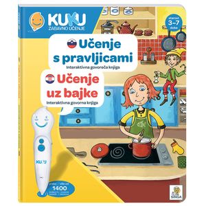 Interaktivna knjiga Kuku - Učenje uz bajke (bez olovke)