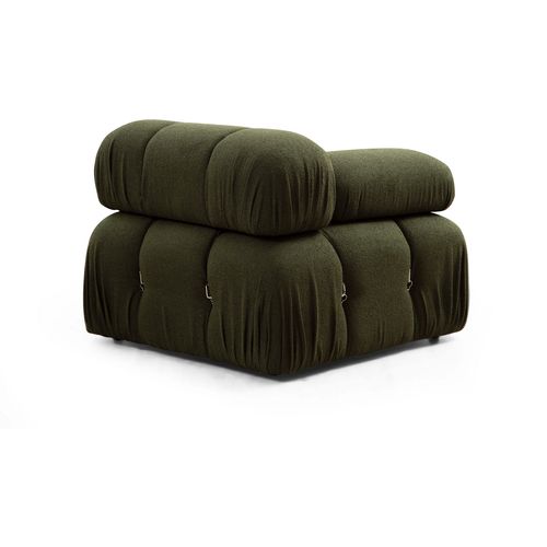 Ugaona Sofa Bubble Green L1-O1-1R-PUF u Zelenoj Boji slika 7