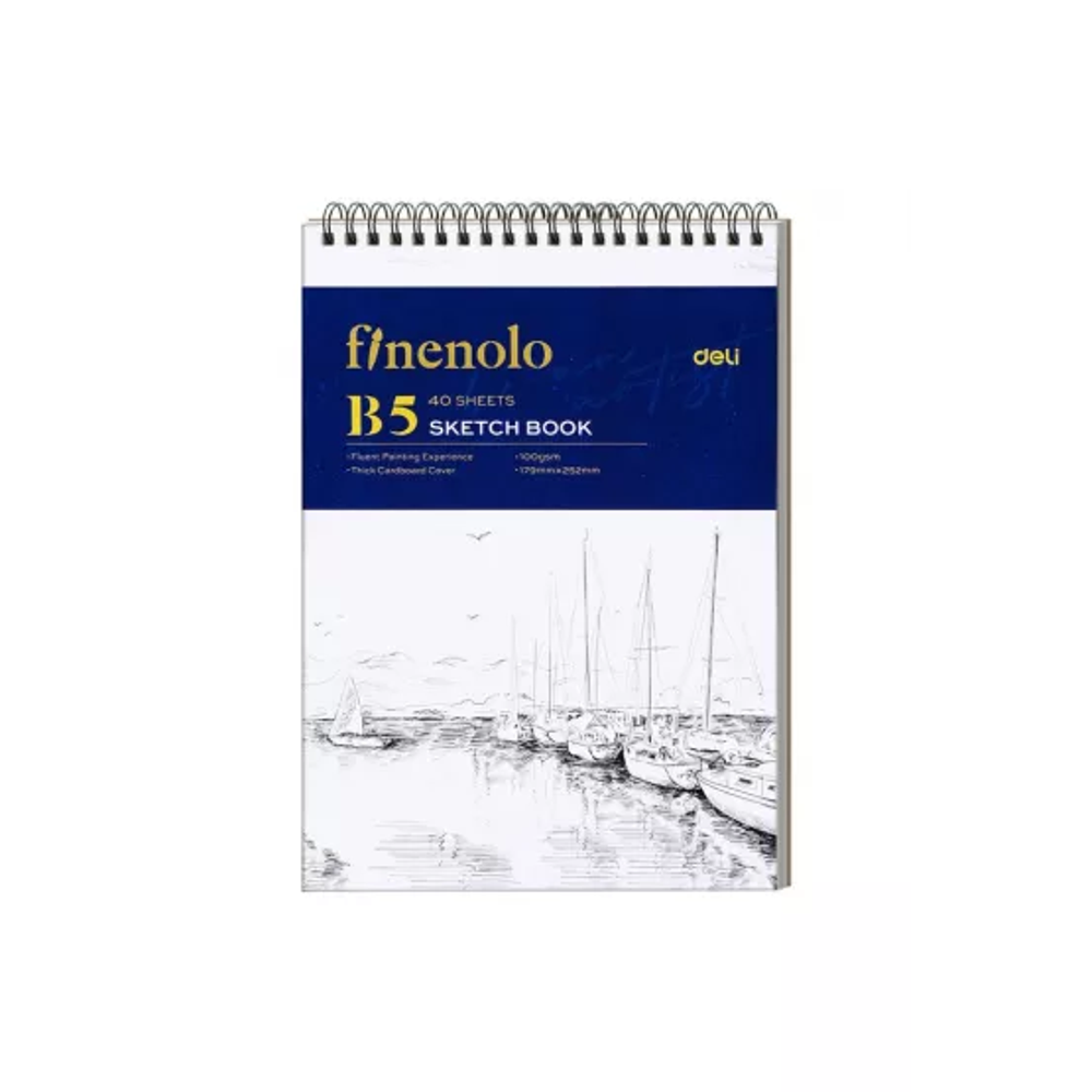 BLOK ZA CRTANJE Sketch book, B5, 40 lista, 100g EN025 slika 1