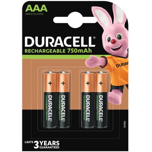 Baterija punjiva R3 750 mah Duracell 1/4 slika 1