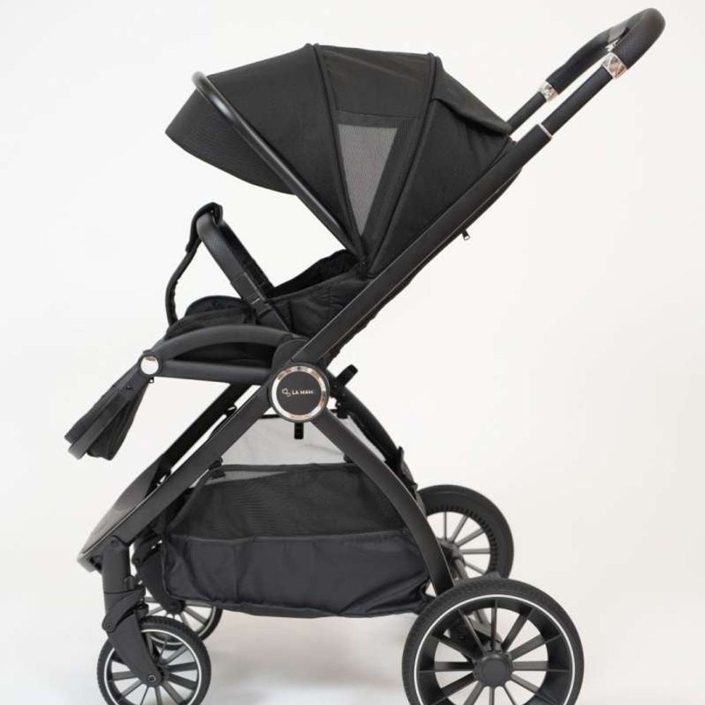 La Mama Kolica za bebe 3U1 Trio, Black slika 2