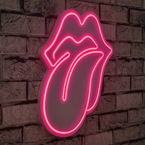 Wallity Ukrasna plastična LED rasvjeta, The Rolling Stones - Pink slika 10